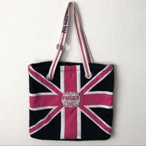Victoria Secret “The Pinks” Love Rock n Roll tote